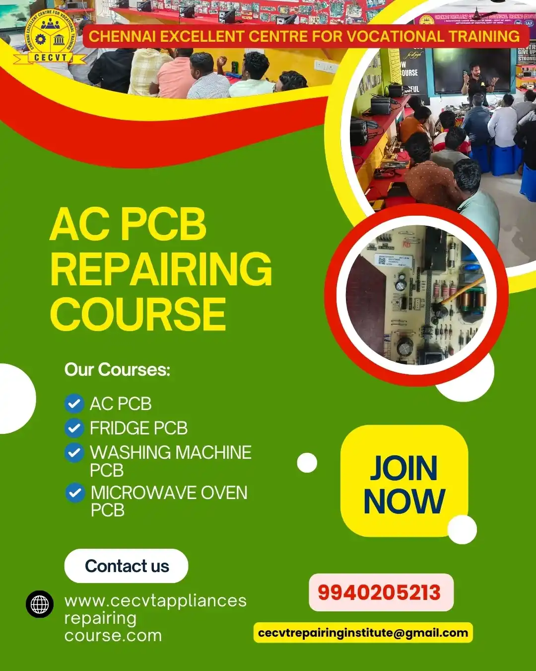 AC PCB Repairing Course in Kra Daadi, Arunachal Pradesh