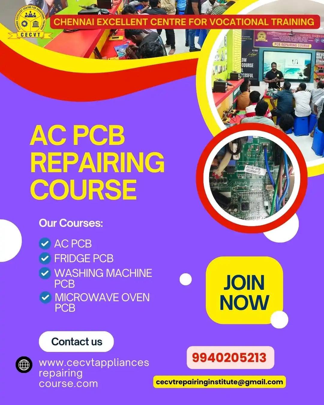 AC PCB Repairing Course in Kra Daadi, Arunachal Pradesh