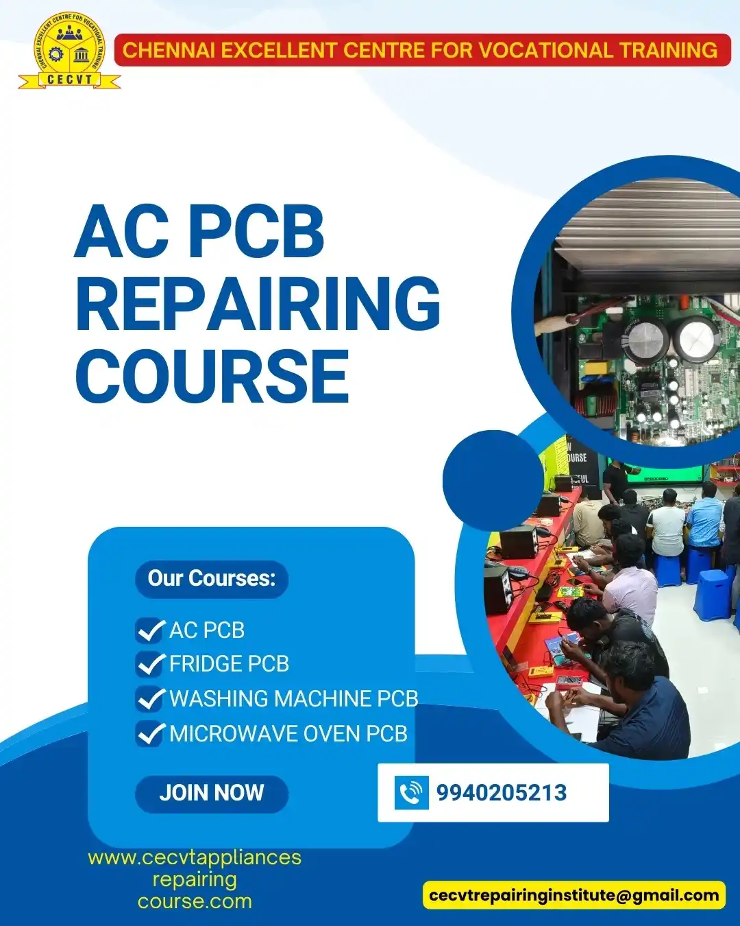 AC PCB Repairing Course in Azizpur