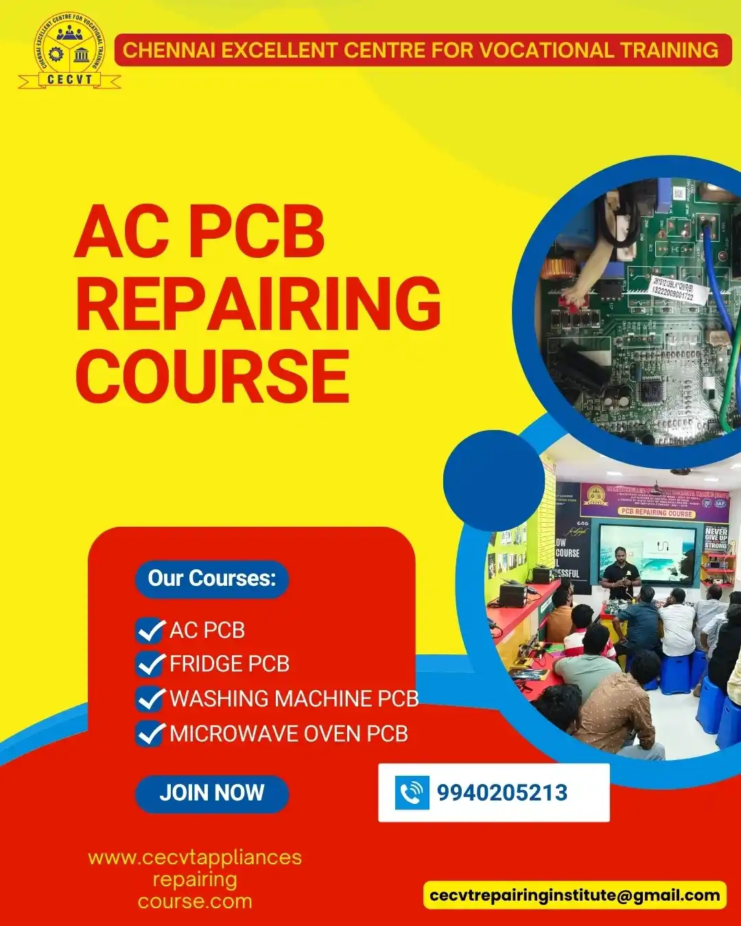 AC PCB Repairing Course in Kurung Kumey, Arunachal Pradesh