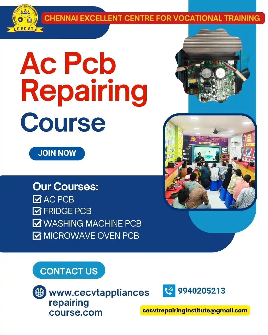AC PCB Repairing Course in Azizpur
