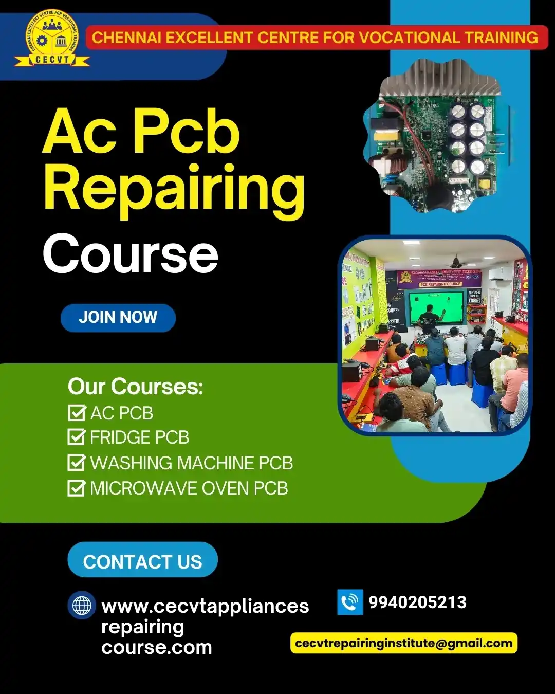 AC PCB Repairing Course in Lepa-Rada, Arunachal Pradesh