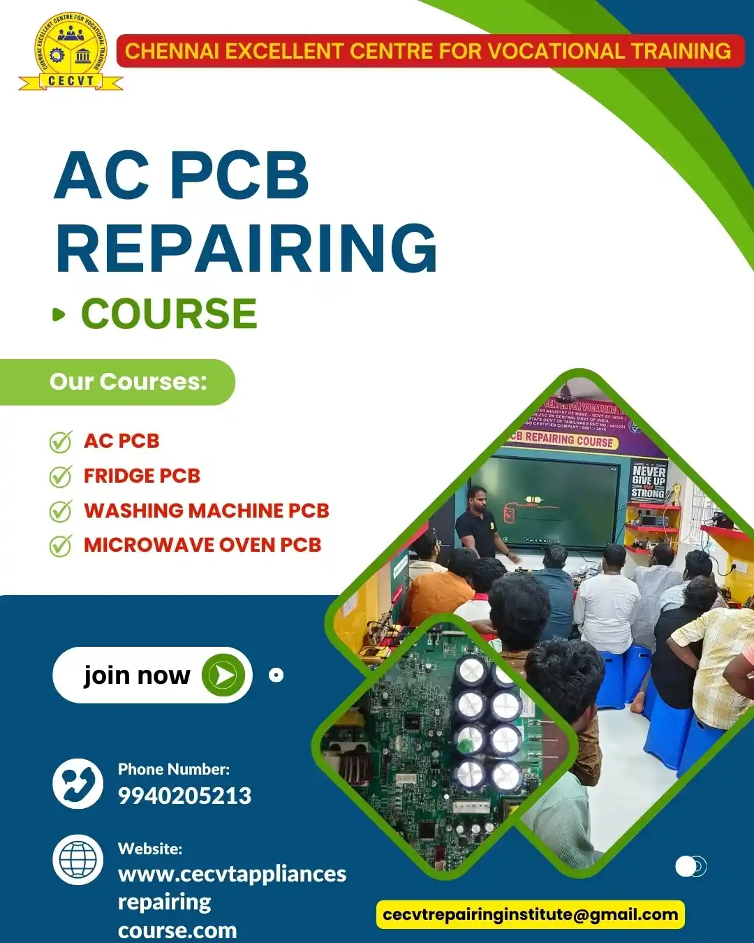 AC PCB Repairing Course in Lohit, Arunachal Pradesh