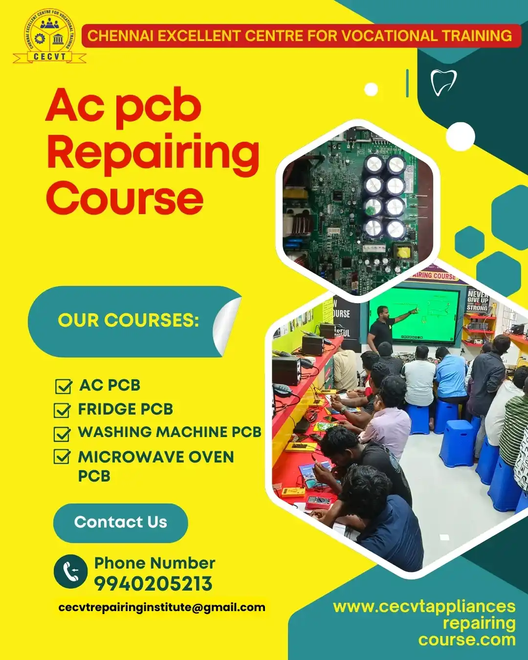 AC PCB Repairing Course in Lower Dibang Valley, Arunachal Pradesh