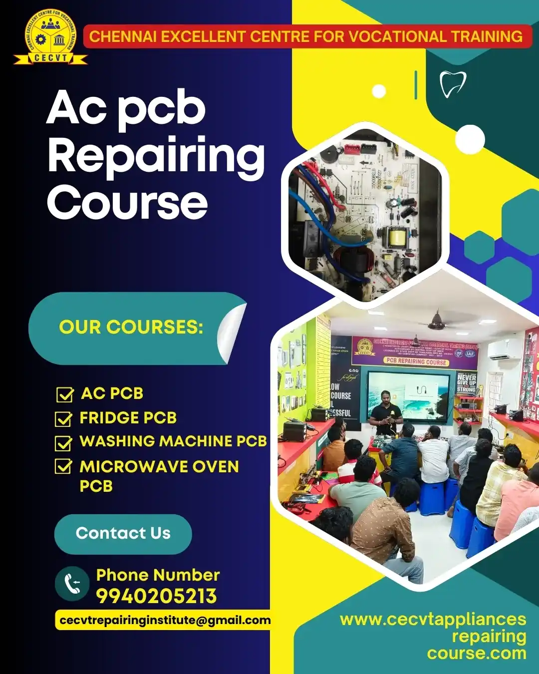 AC PCB Repairing Course in Lower Dibang Valley, Arunachal Pradesh