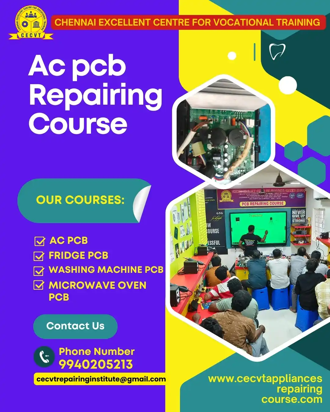 AC PCB Repairing Course in Lower Dibang Valley, Arunachal Pradesh