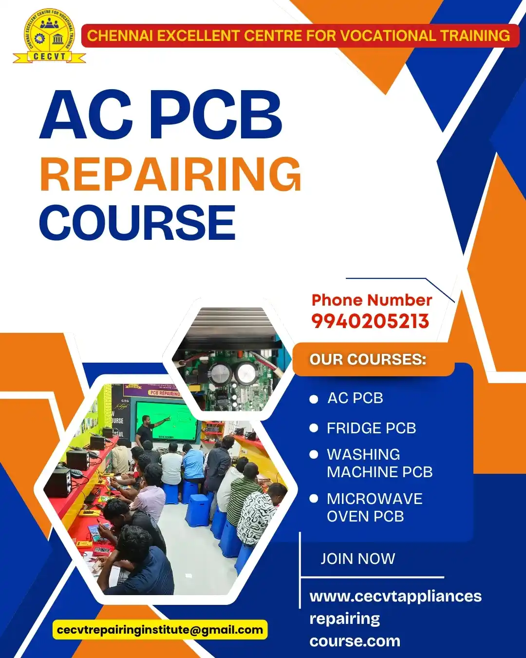 AC PCB Repairing Course in Lower Siang, Arunachal Pradesh