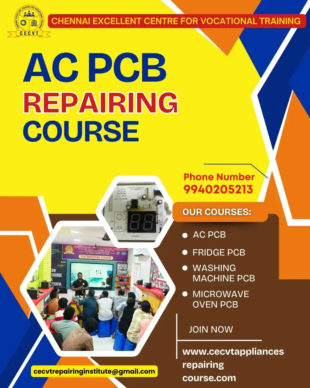 AC PCB Repairing Course in Bah
