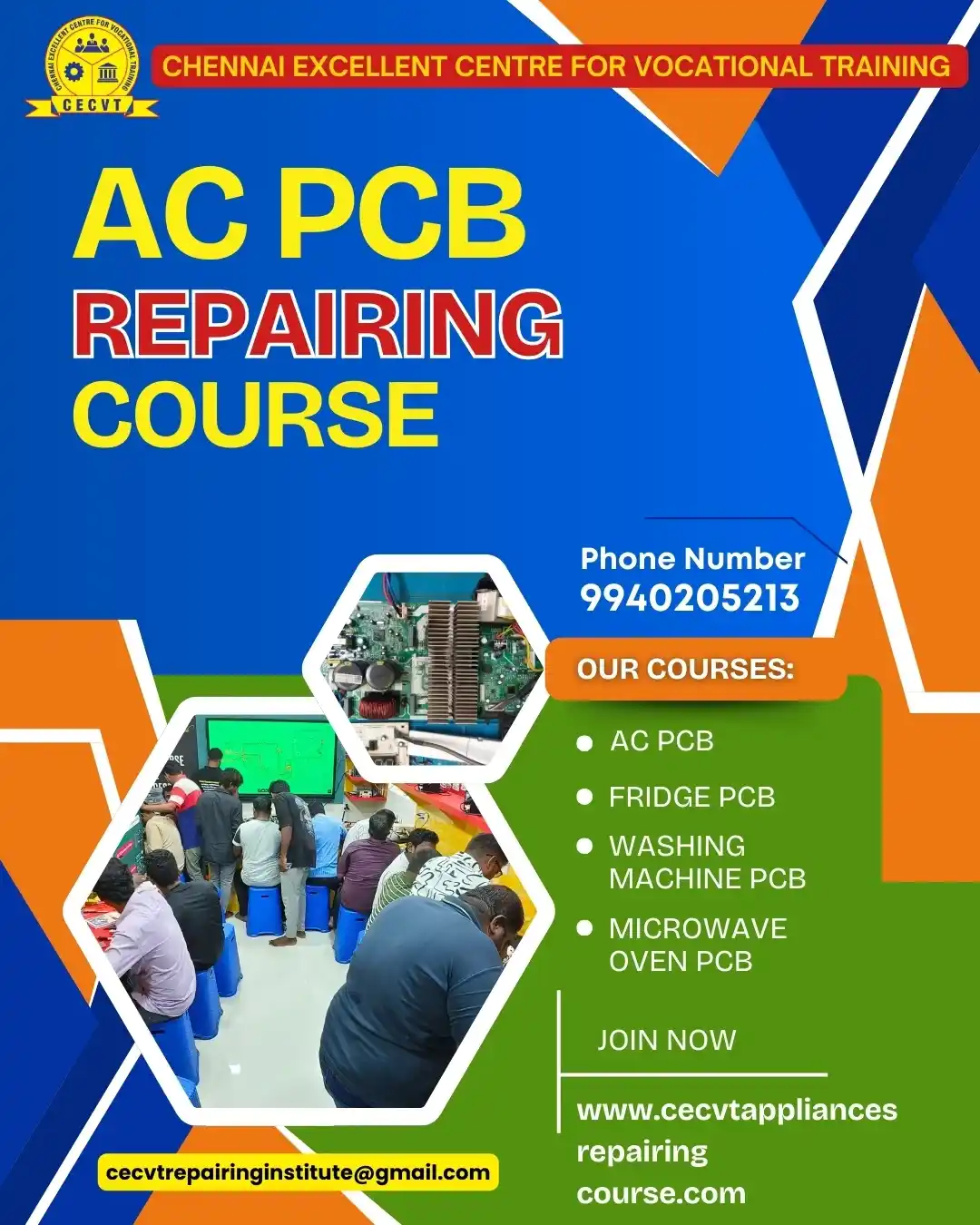 AC PCB Repairing Course in Lower Siang, Arunachal Pradesh