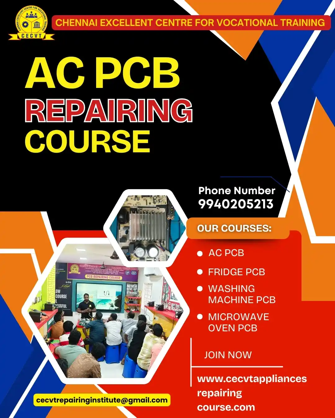 AC PCB Repairing Course in Bah