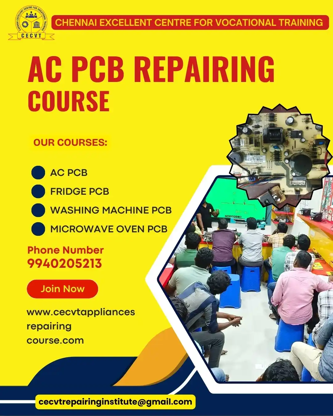 AC PCB Repairing Course in Lower Subansiri, Arunachal Pradesh