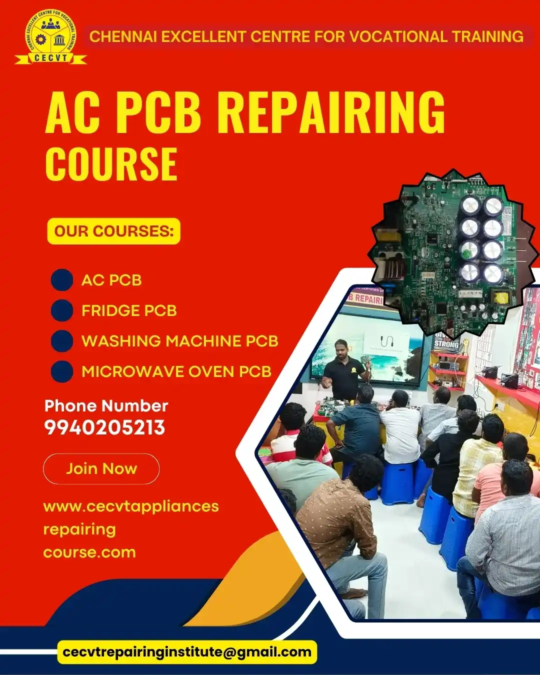 AC PCB Repairing Course in Lower Subansiri, Arunachal Pradesh
