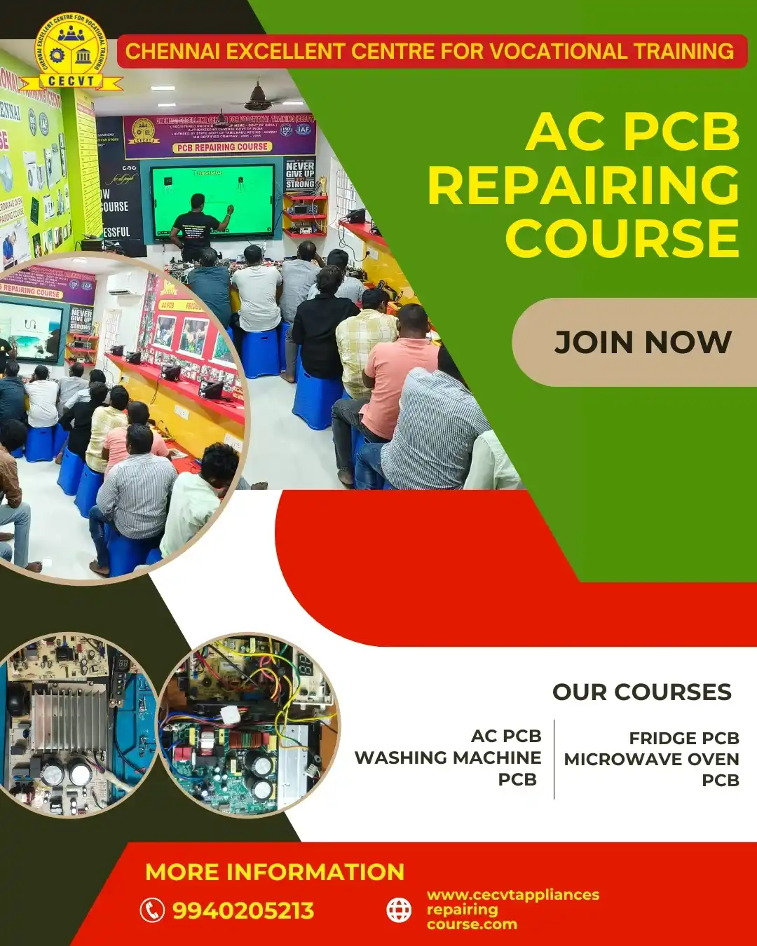 AC PCB Repairing Course in Namsai, Arunachal Pradesh