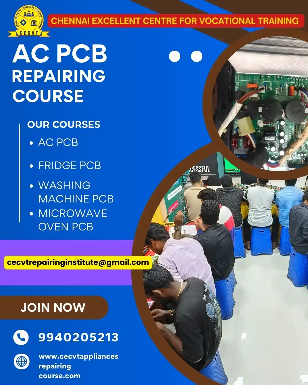 AC PCB Repairing Course in Pakke-Kessang, Arunachal Pradesh