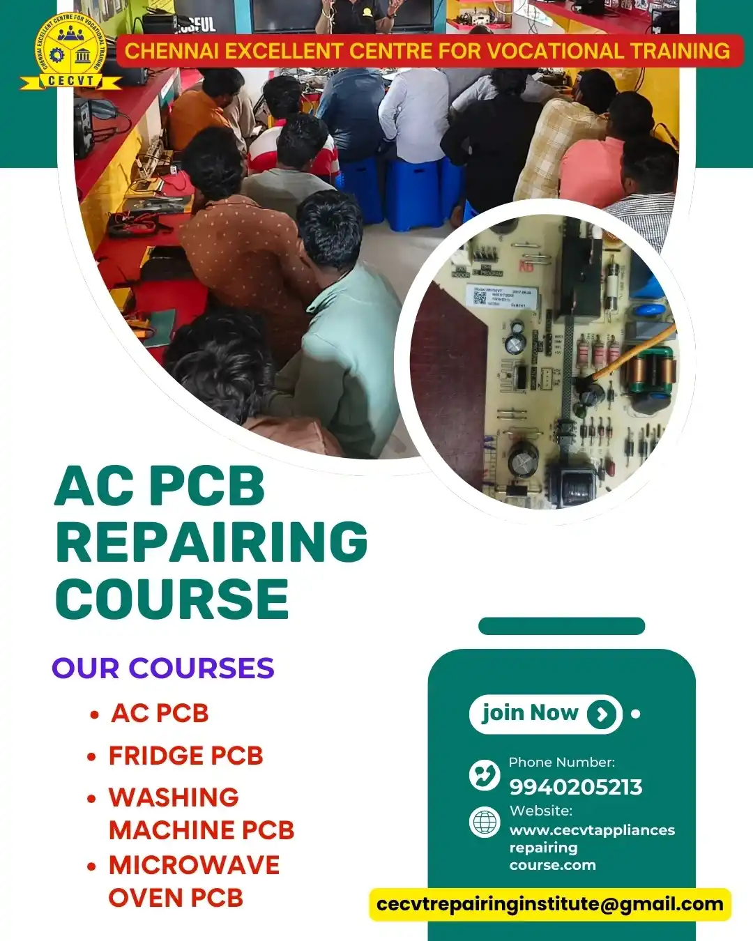 AC PCB Repairing Course in Pakke-Kessang, Arunachal Pradesh