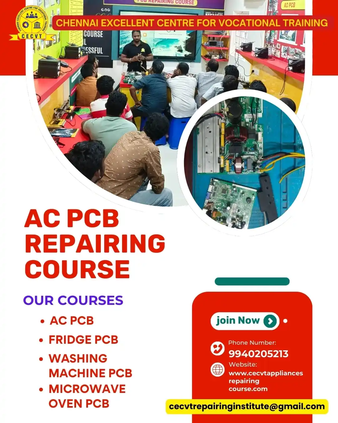 AC PCB Repairing Course in Pakke-Kessang, Arunachal Pradesh