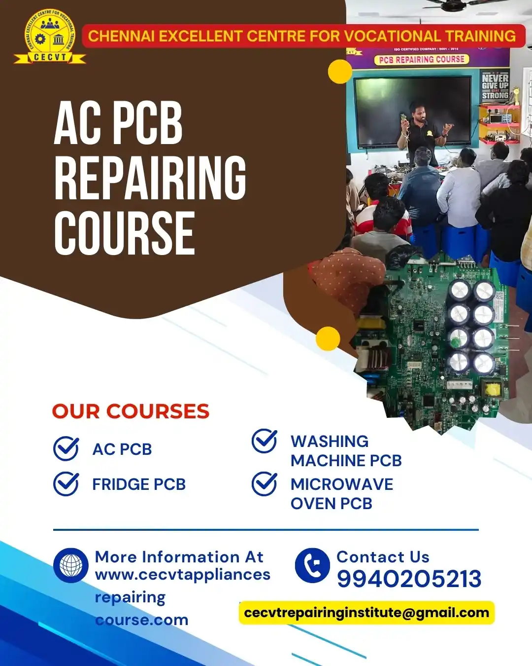 AC PCB Repairing Course in Papum Pare, Arunachal Pradesh