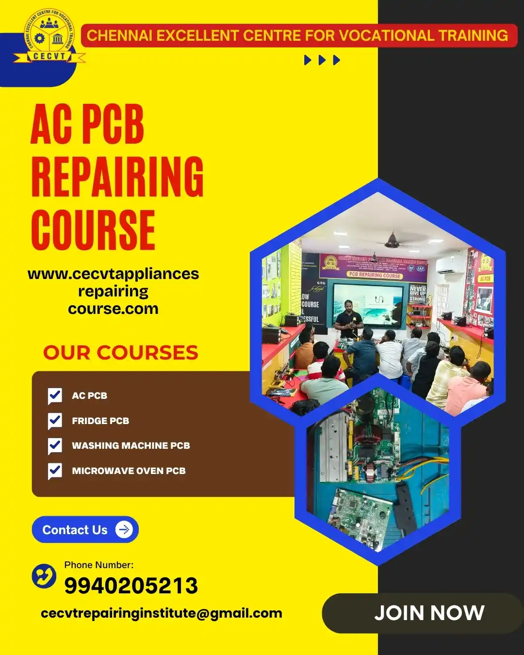 AC PCB Repairing Course in Shi-Yomi, Arunachal Pradesh