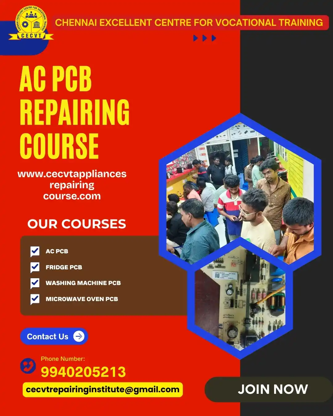 AC PCB Repairing Course in Shi-Yomi, Arunachal Pradesh