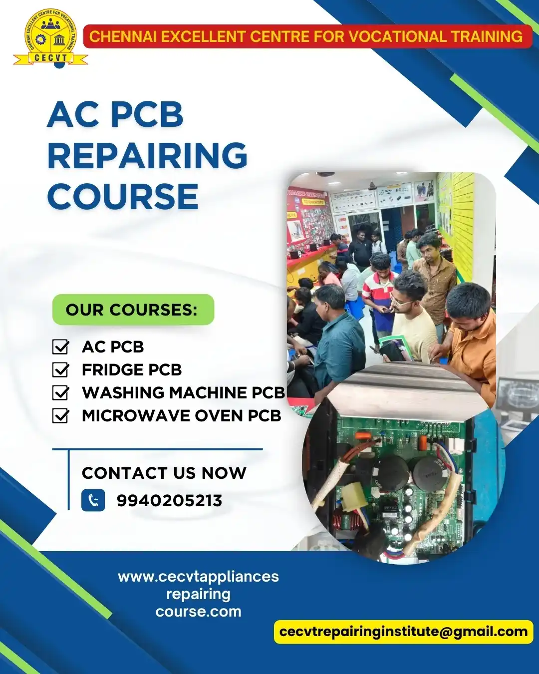 AC PCB Repairing Course in Siang, Arunachal Pradesh