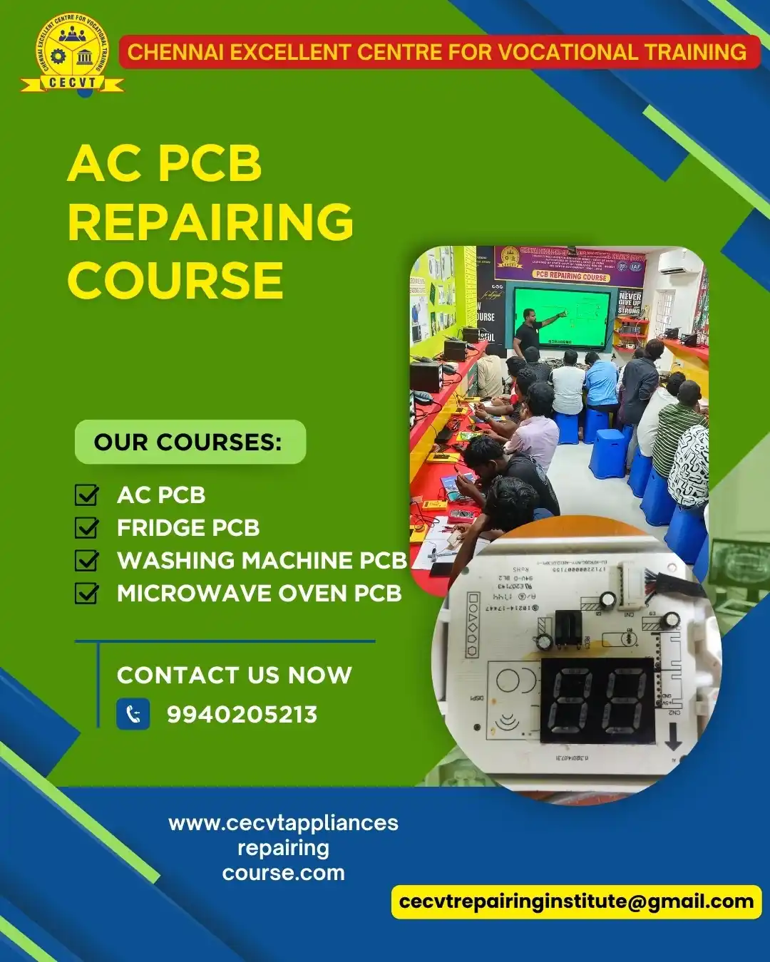 AC PCB Repairing Course in Tawang, Arunachal Pradesh