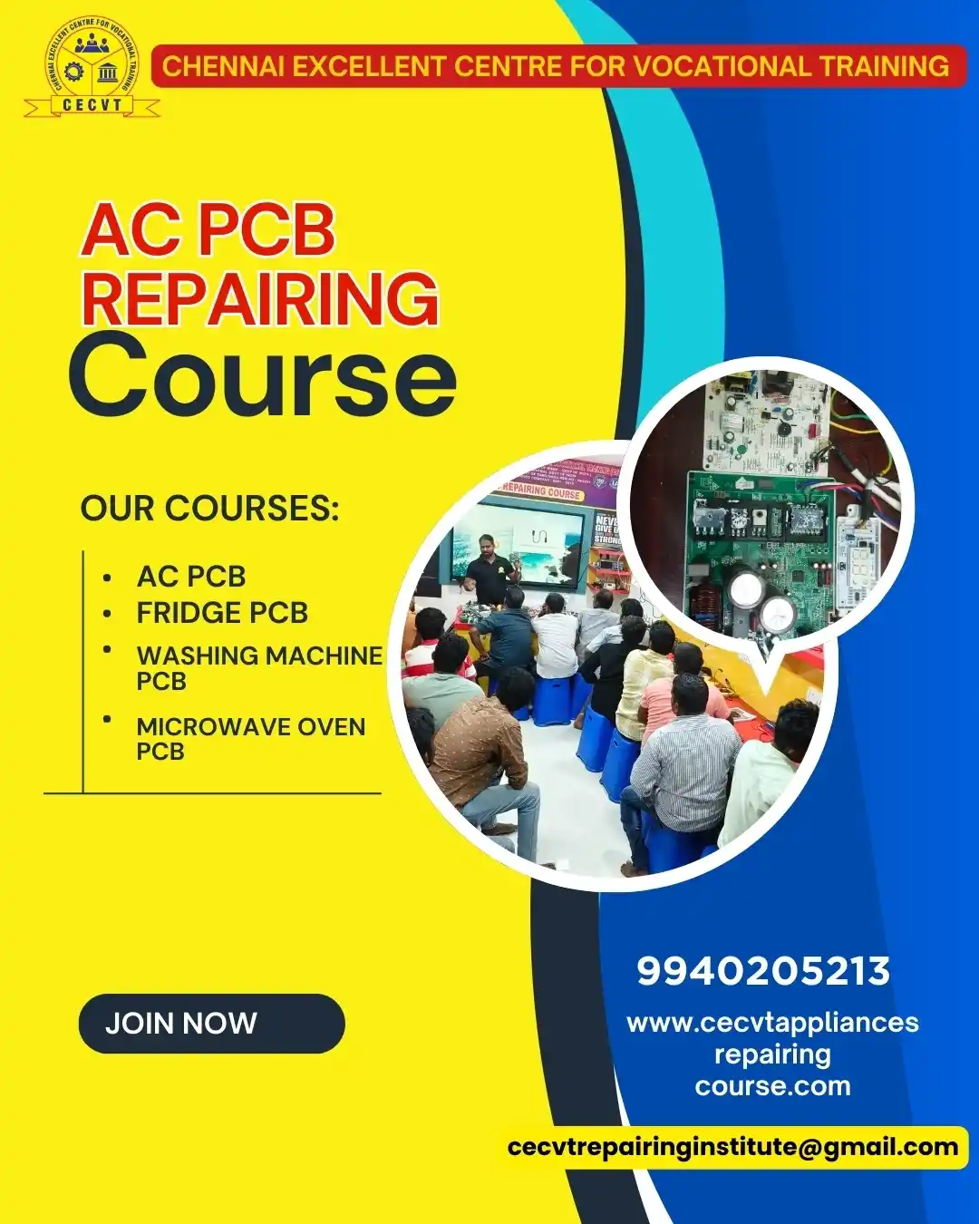 AC PCB Repairing Course in Tawang, Arunachal Pradesh