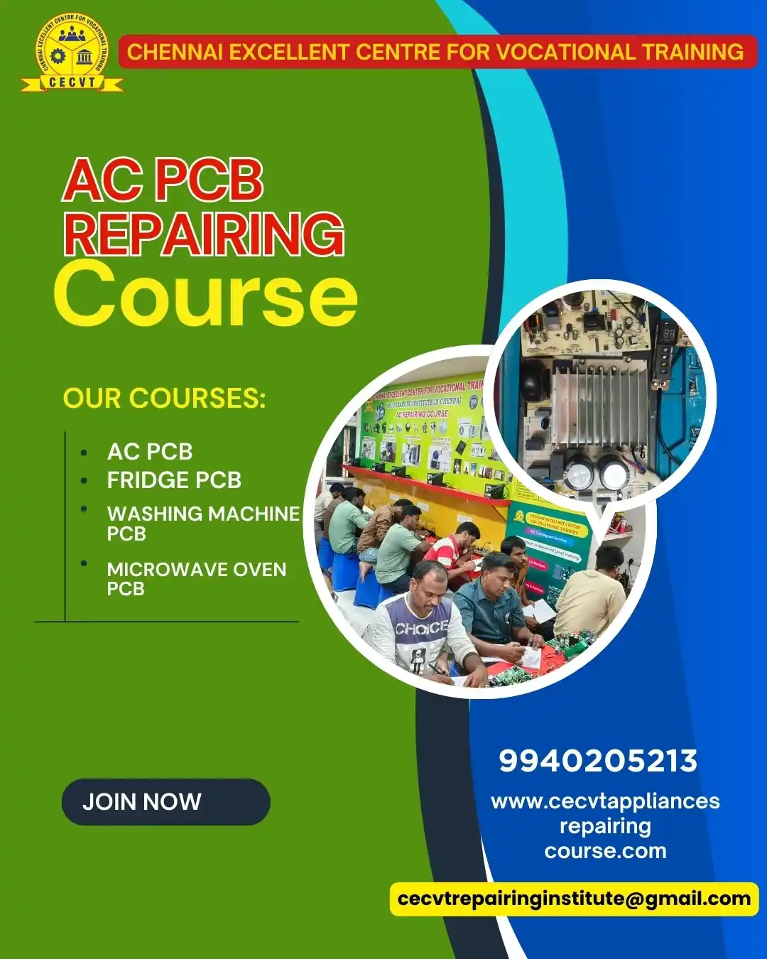 AC PCB Repairing Course in Tawang, Arunachal Pradesh
