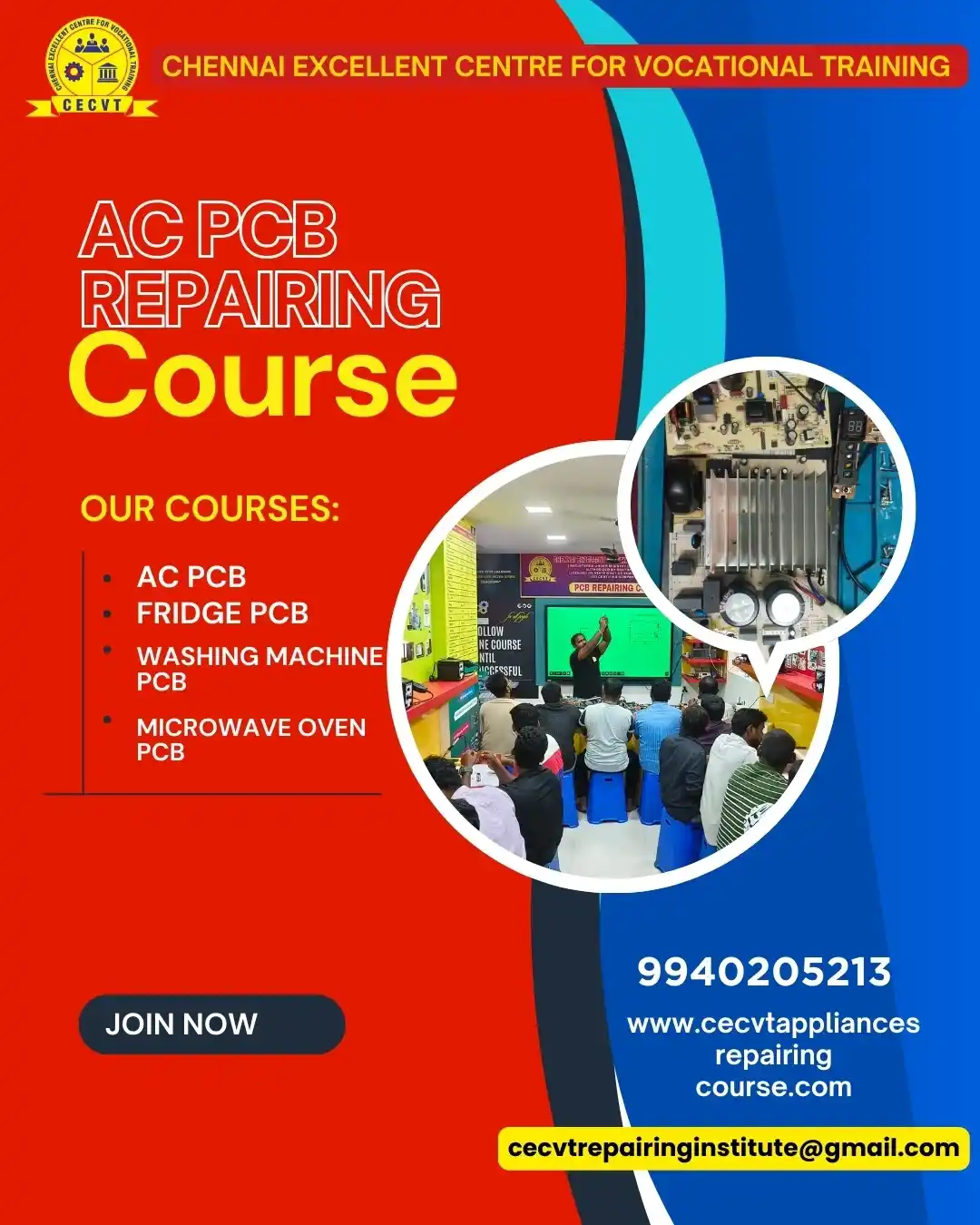 AC PCB Repairing Course in Tirap, Arunachal Pradesh
