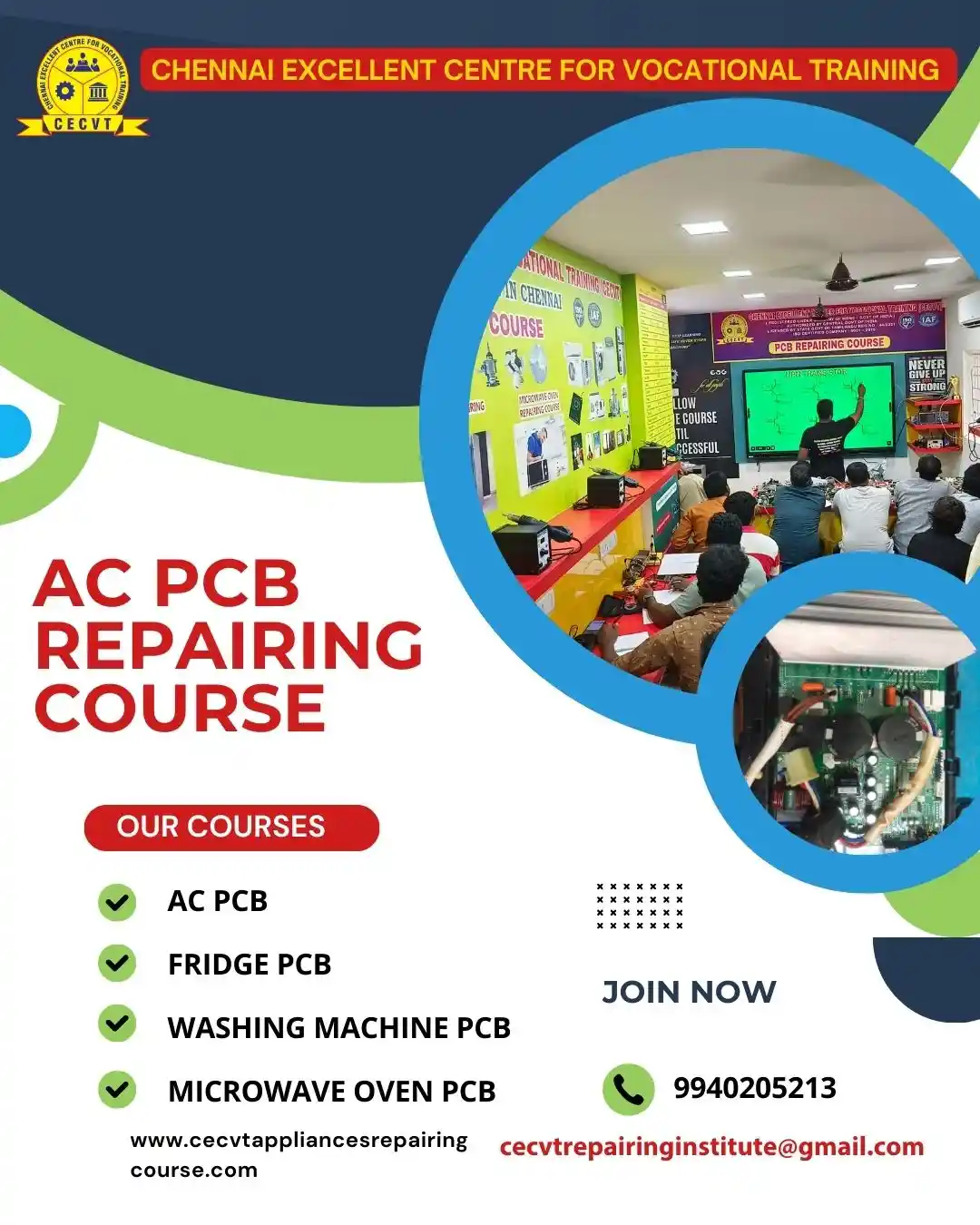 AC PCB Board Mechanic Course in Amroha Uttar Pradesh