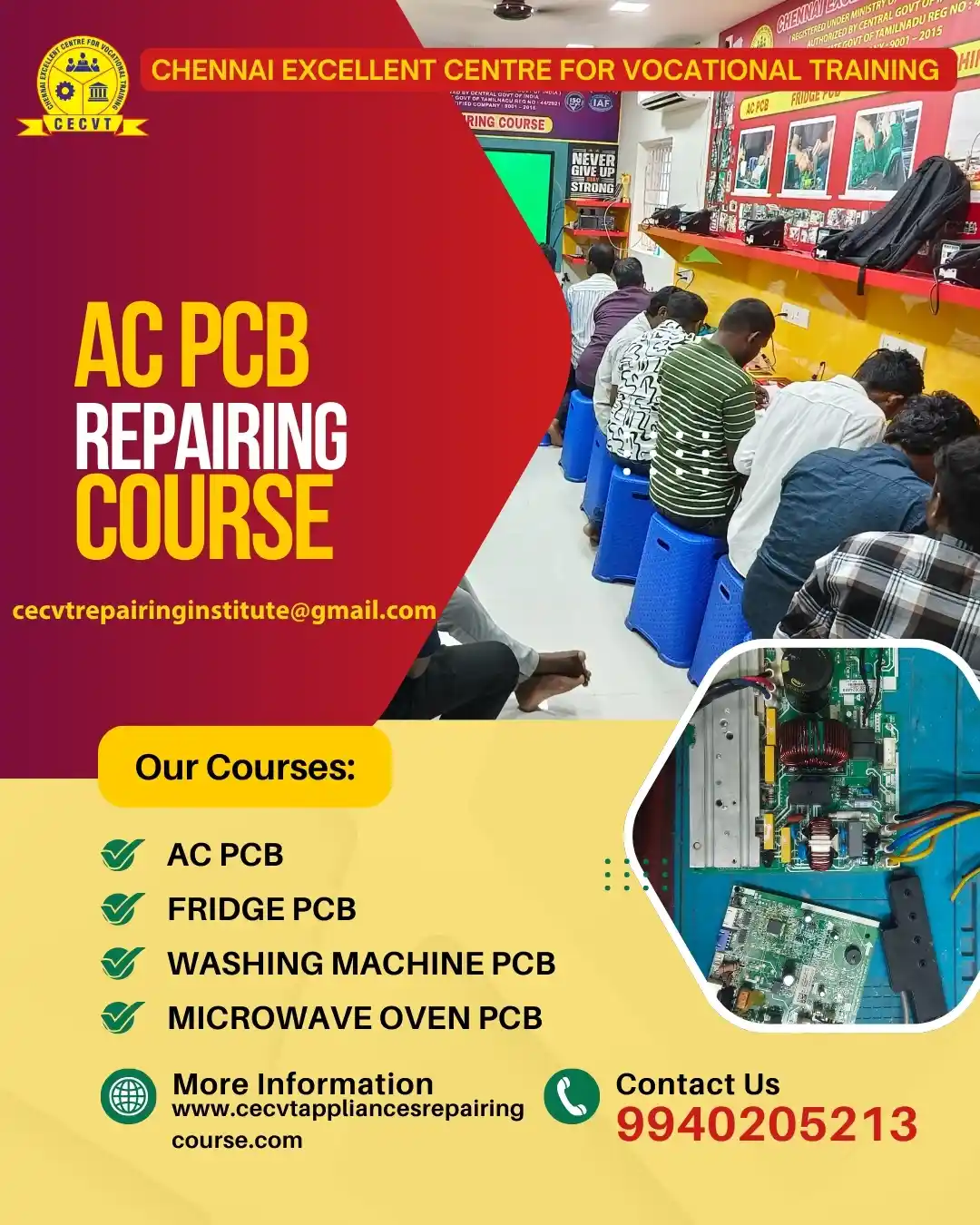 AC PCB Board Mechanic Course in Auraiya Uttar Pradesh