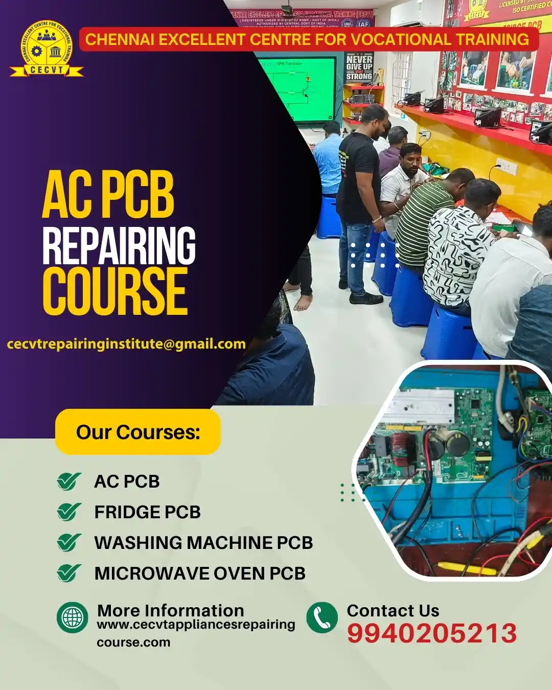 AC PCB Board Mechanic Course in Auraiya Uttar Pradesh