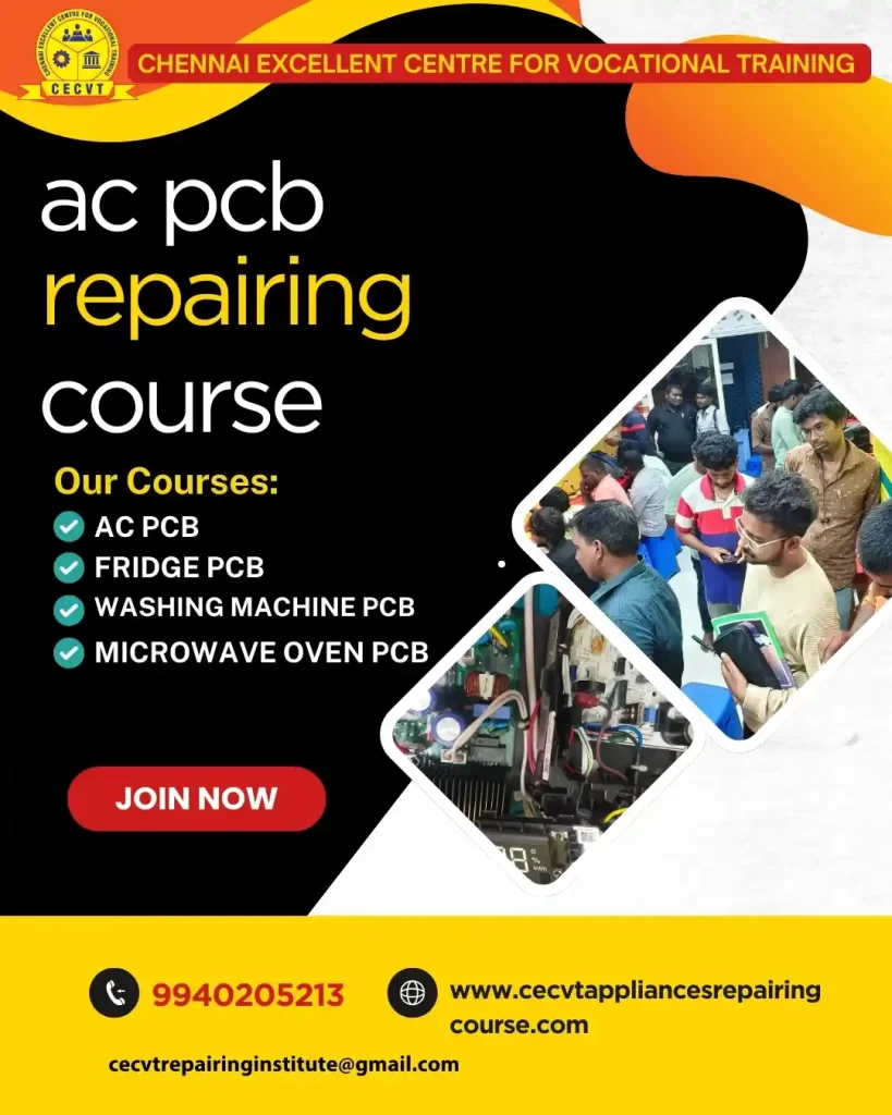 AC PCB Board Mechanic Course in Bagpat Uttar Pradesh
