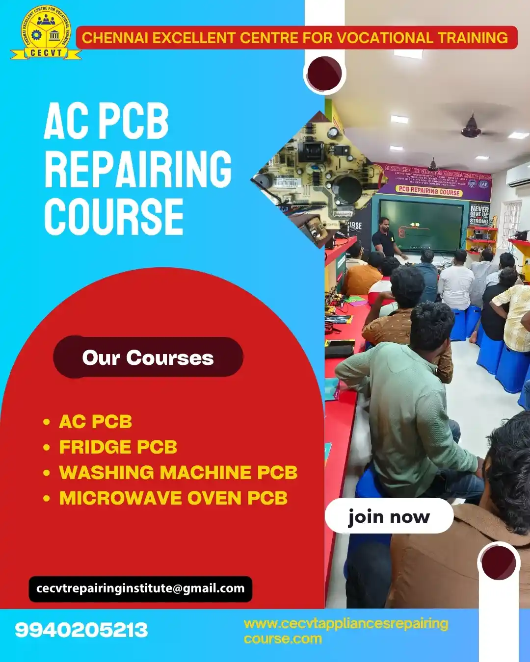 AC PCB Board Mechanic Course in Banda Uttar Pradesh