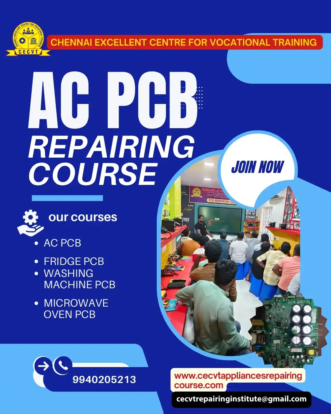 AC PCB Board Mechanic Course in Banda Uttar Pradesh