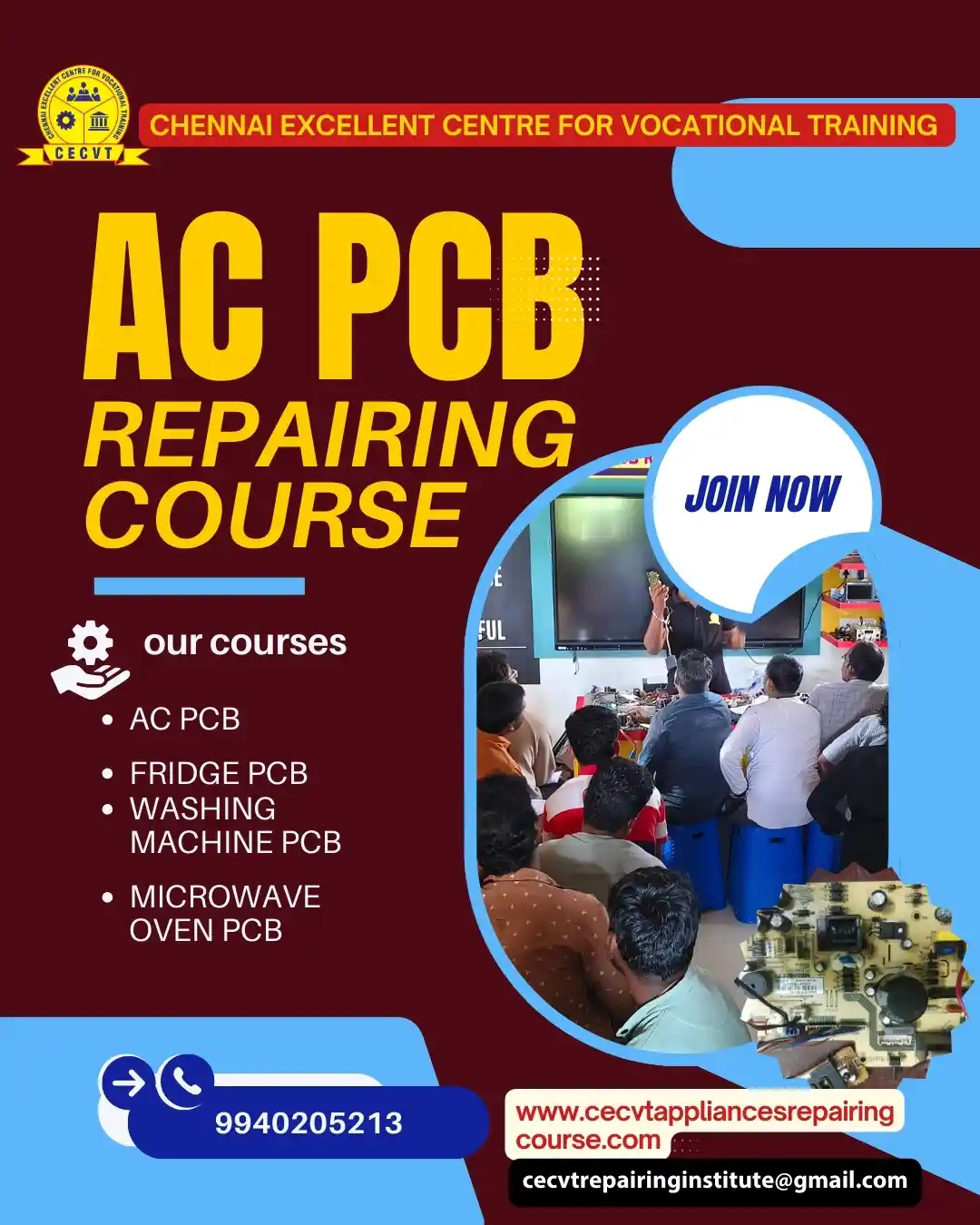 AC PCB Board Mechanic Course in Banda Uttar Pradesh