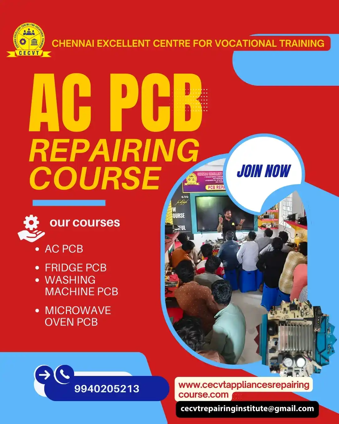AC PCB Board Mechanic Course in Banda Uttar Pradesh