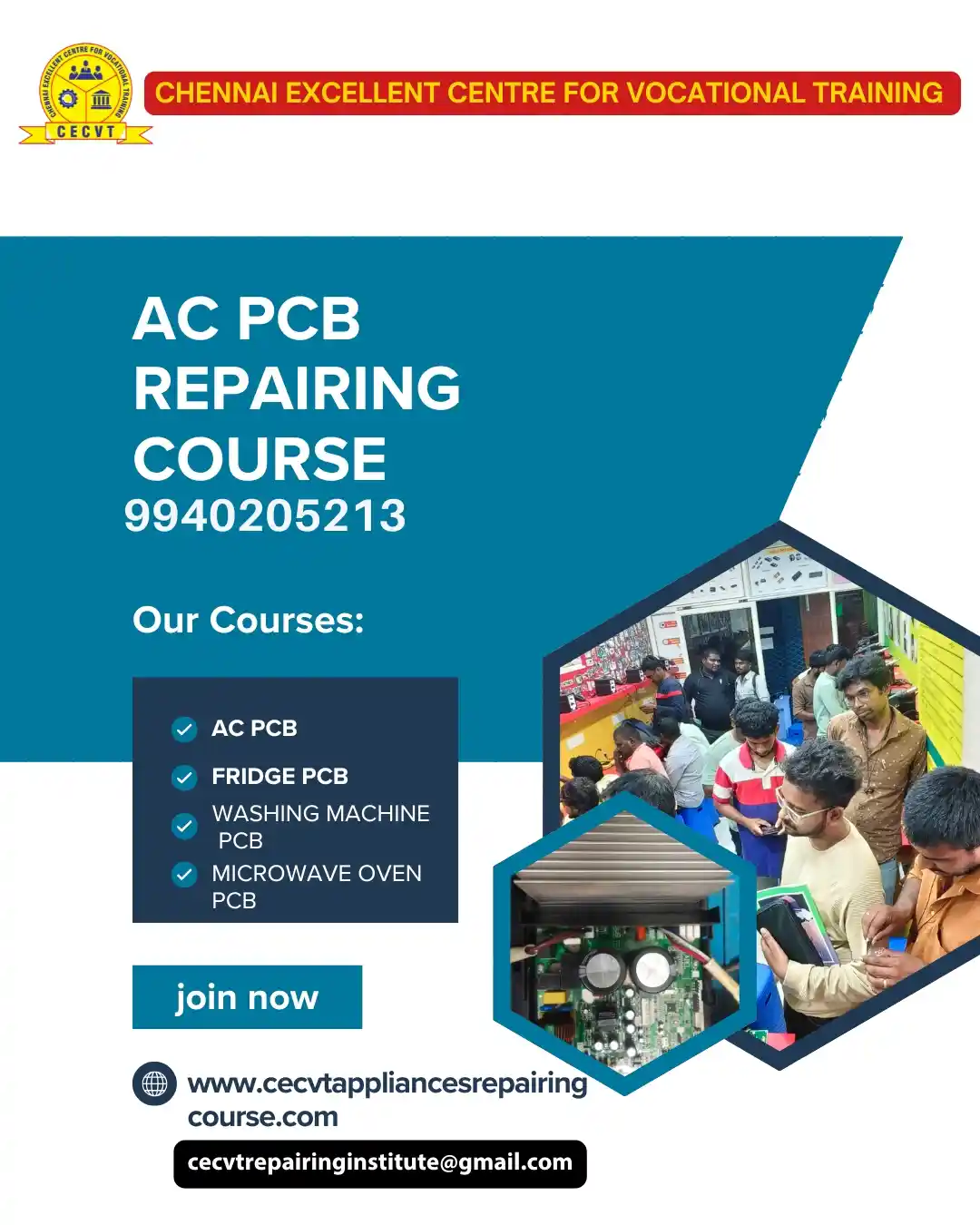AC PCB Board Mechanic Course in AC PCB Board Mechanic Course in Barabanki Uttar Pradesh