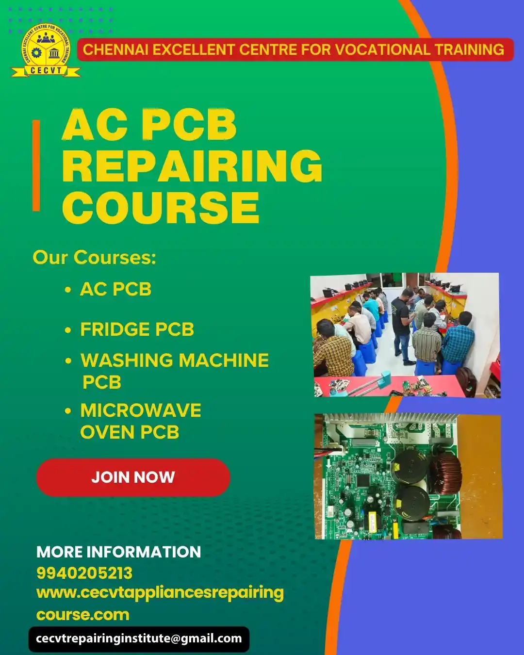 AC PCB Board Mechanic Course in Bareilly