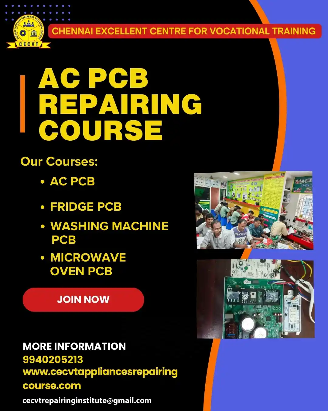AC PCB Board Mechanic Course in Bareilly