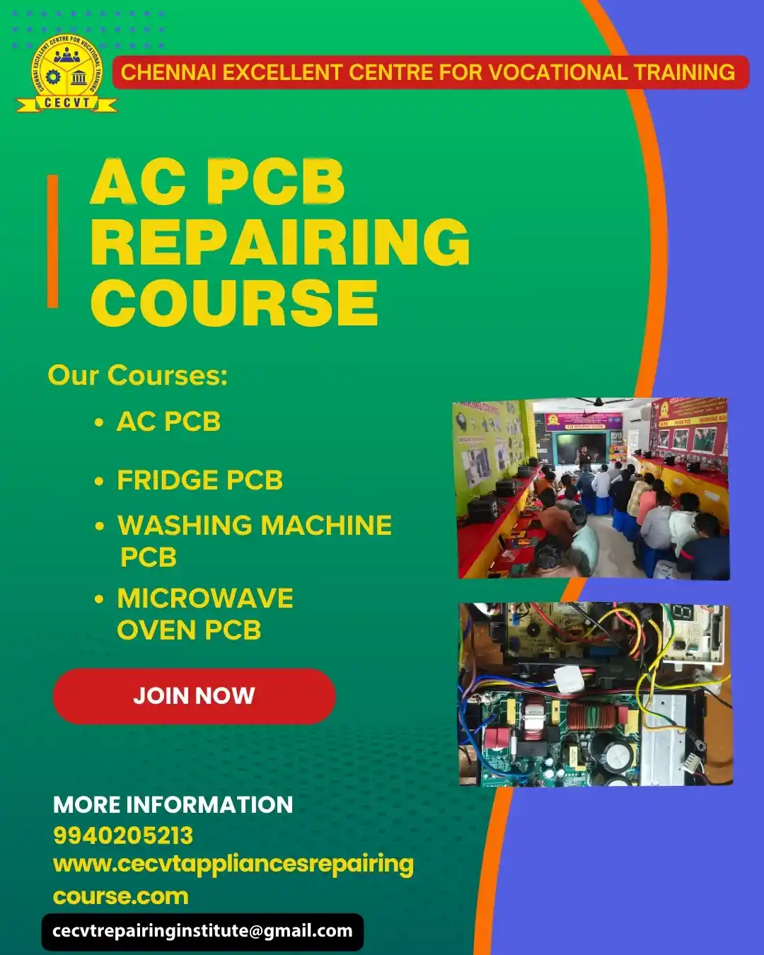 AC PCB Board Mechanic Course in Bareilly