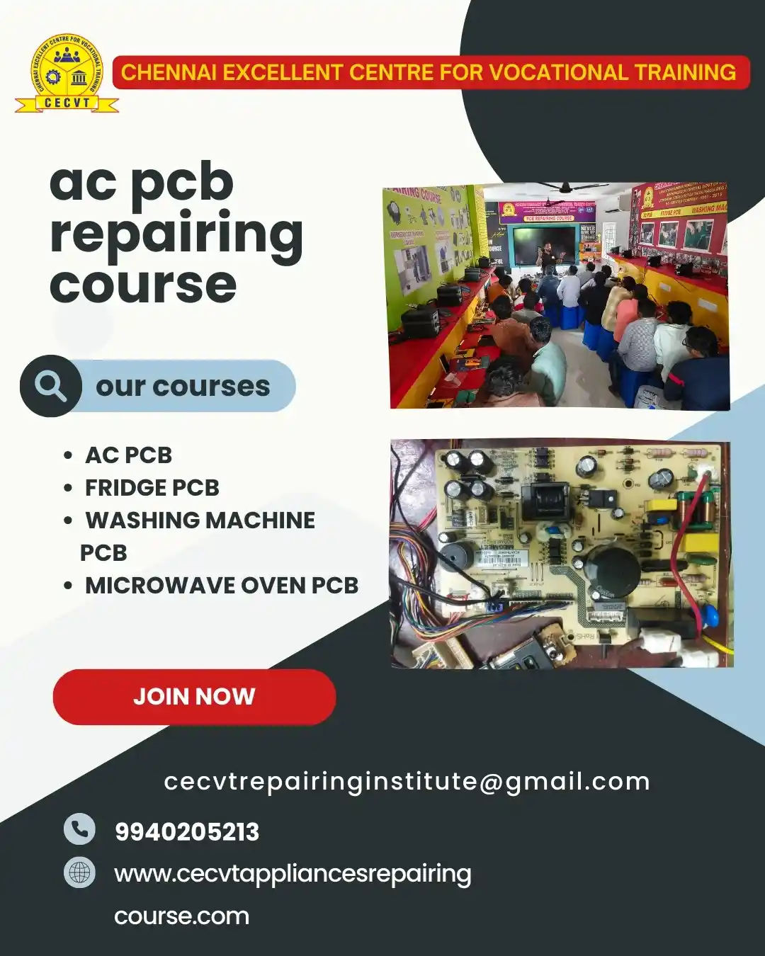 AC PCB Board Mechanic Course in Bareilly
