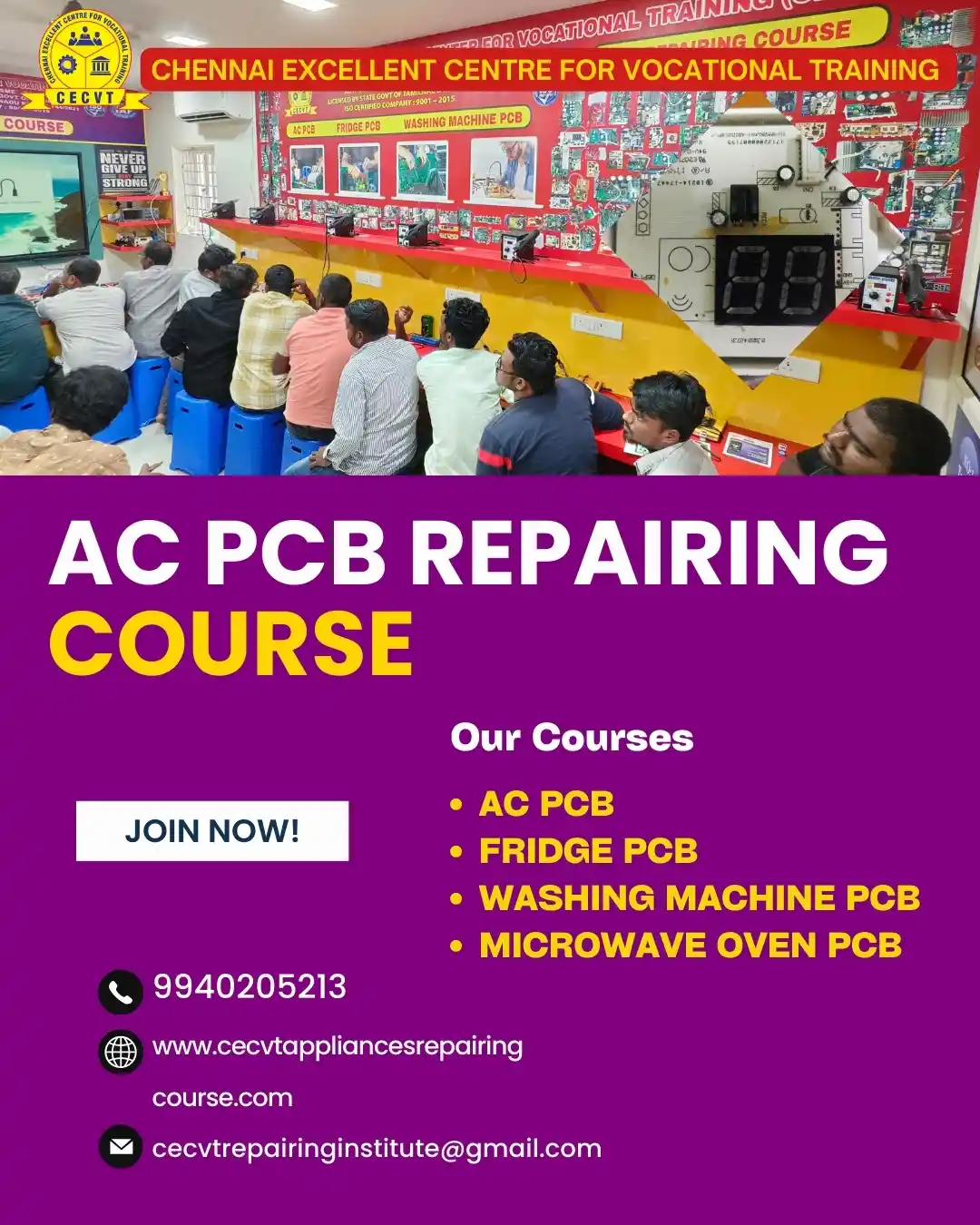 AC PCB Board Mechanic Course in Bulandshahr Uttar Pradesh Uttar Pradesh