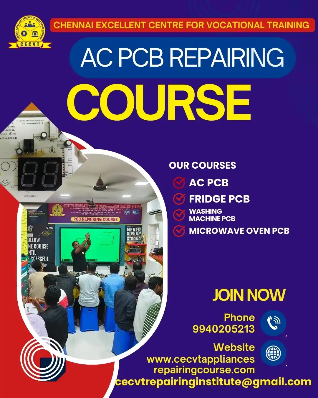 AC PCB Repairing Course in Barhaj