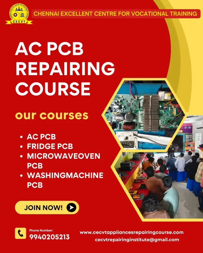 AC PCB Board Mechanic Course in Bageshwar Uttarakhand