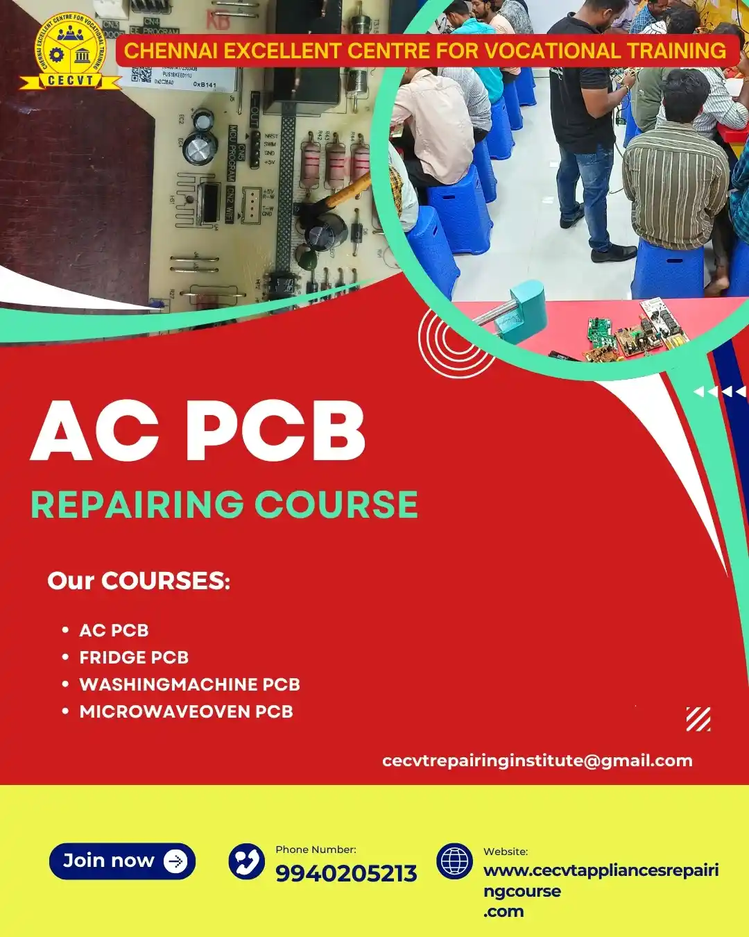 AC PCB Board Mechanic Course in Nainital Uttarakhand