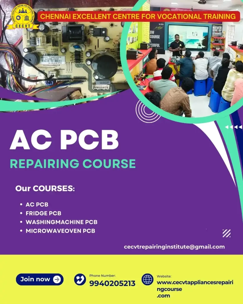 AC PCB Board Mechanic Course in Nainital Uttarakhand