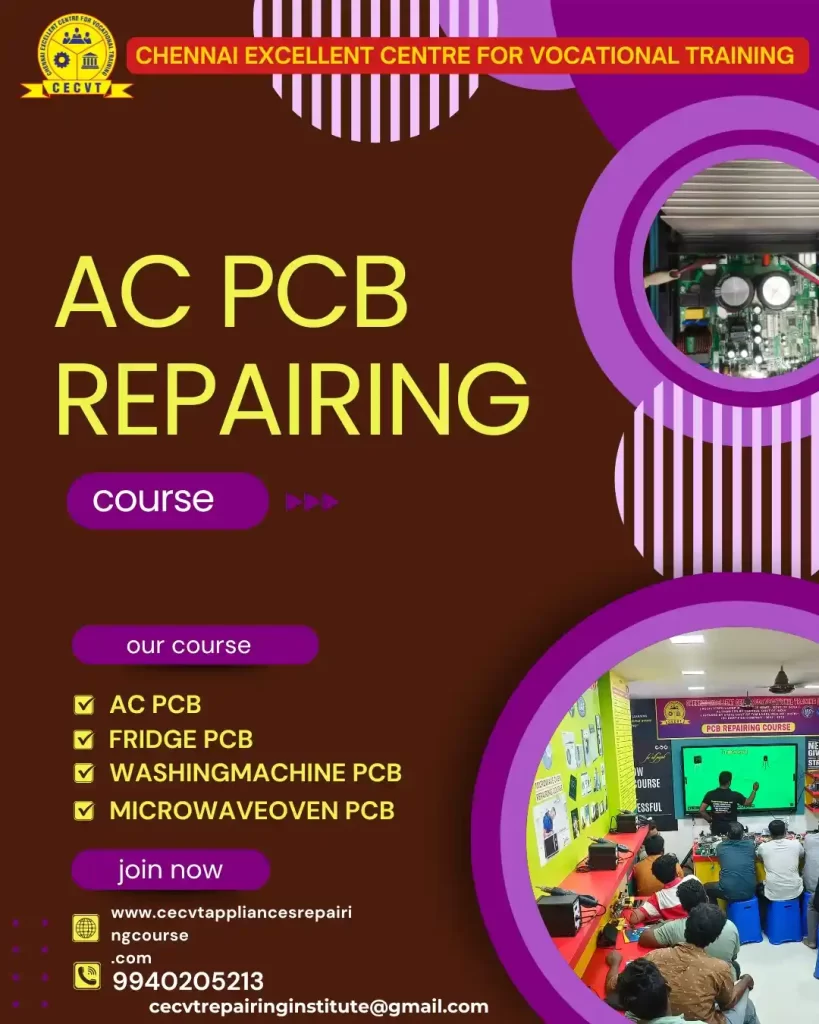 AC PCB Board Mechanic Course in Haridwar Uttarakhand