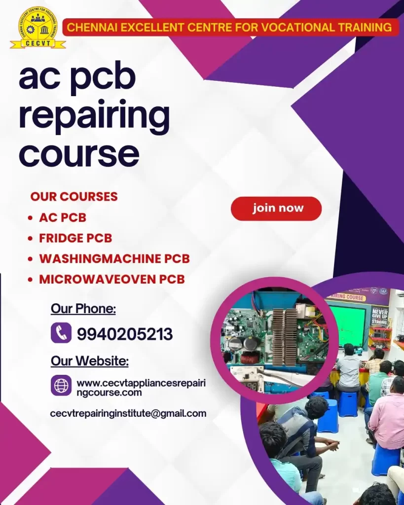 AC PCB Board Mechanic Course in Rudraprayag Uttarakhand
