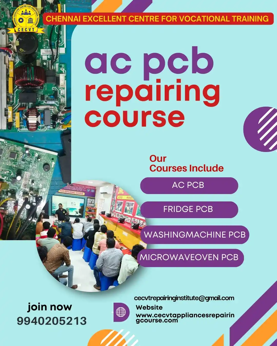 AC PCB Board Mechanic Course in Uttarkashi Uttarakhand