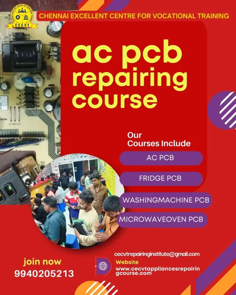 AC PCB Board Mechanic Course in Dhalai Tripura